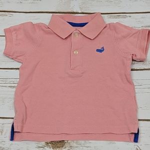 Carter's Red Orange Polo Top, 6M